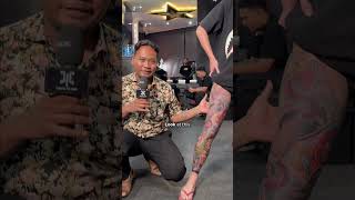 How References Become a Custom Tattoo #Shorts