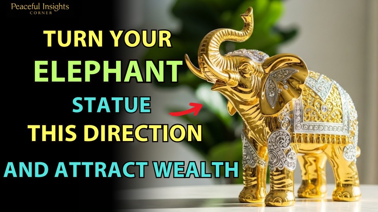 Turn Your Feng Shui Elephant This Way and Watch Your Money Return Instantly