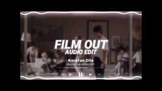 Fi̇lm Out-Audi̇o Edi̇t