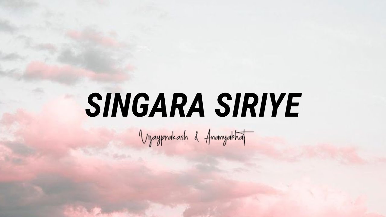 Singara SiriyelyricsKantaraRishab ShettyHombaleFilms lyricalthings  kantara