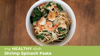 Shrimp Spinach Pasta