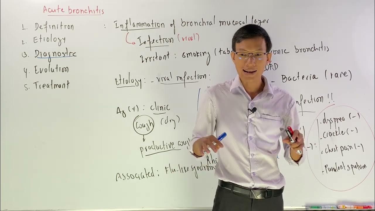 ជំងឺរលាកទងសួត _ Acute Bronchitis YouTube