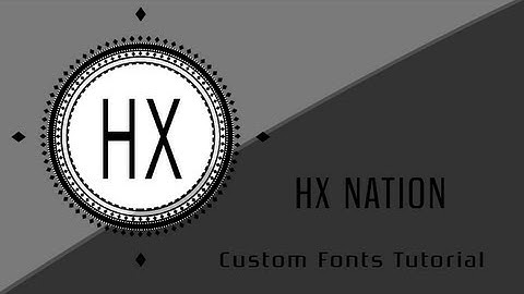 Playstation 3 Custom Font Tutorial