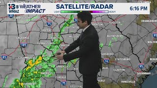 Scattered Rain Throughout The Evening local Weather Update 6 Pm 1102026
