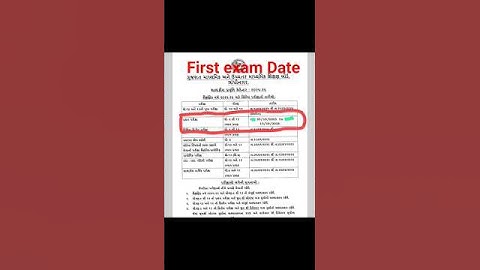 ધોરણ 9 થી 12 ની પરીક્ષાનું સમયપત્રક #પરીક્ષાની તારીખ #gseb