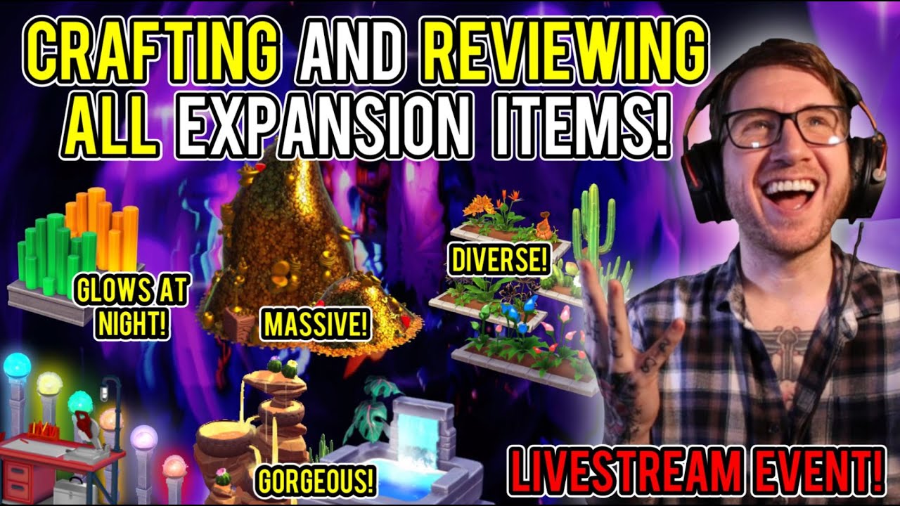 We Crafted and Reviewed ALL of the NEW Eternity Island Decor | Live Event | Disney Dreamlight Valley