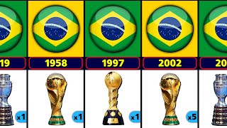 Brazil National Team All Trophies