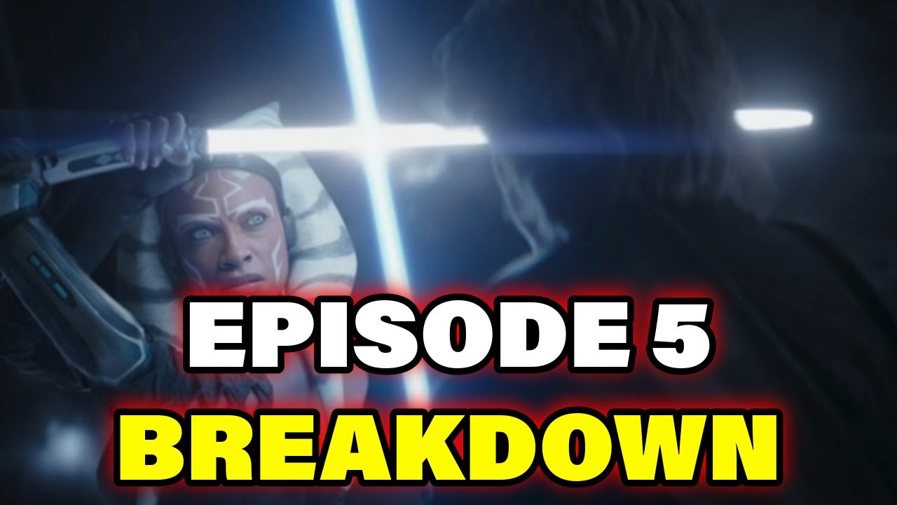 WOW! AHSOKA Episode 5 Breakdown - The Clone Wars and Anakin Scenes ...
