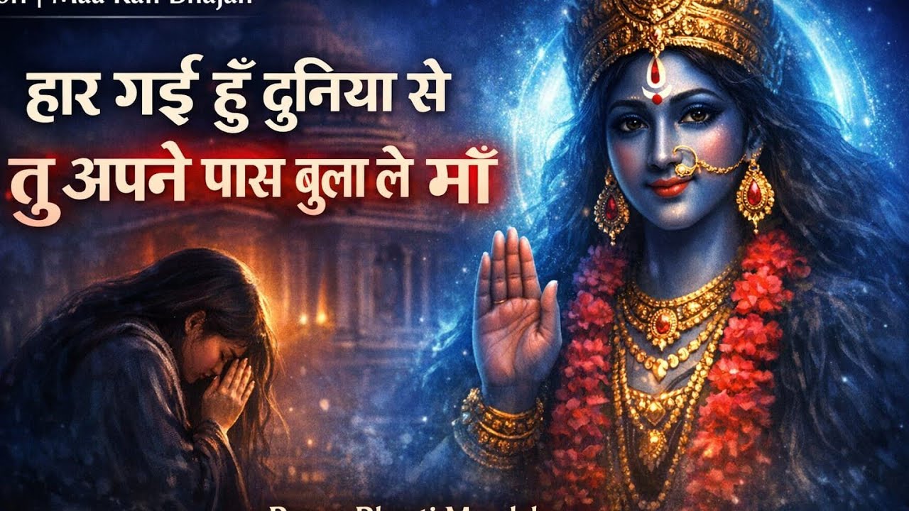 हार गई हूँ दुनिया से तू अपने पास बुला ले माँ 🙏 | Maa Kali 8D Lofi Bhajan | Heart Touching Bhajan