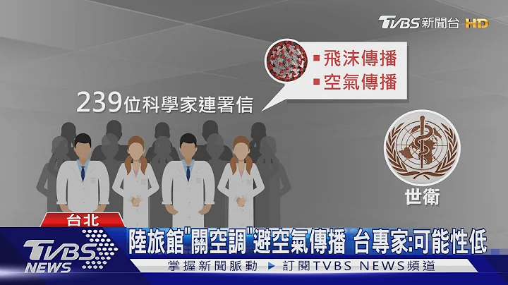 239位专家吁新冠病毒"空气传播" WHO:证据少 - 天天要闻
