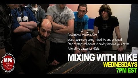 Mixing With Mike Mixing Tip on why Vintage Plugins will not make you a good engineer