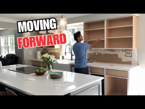 Building upper cabinets