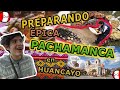 Preparando épica Pachamanca en PERÚ - HUANCAYO
