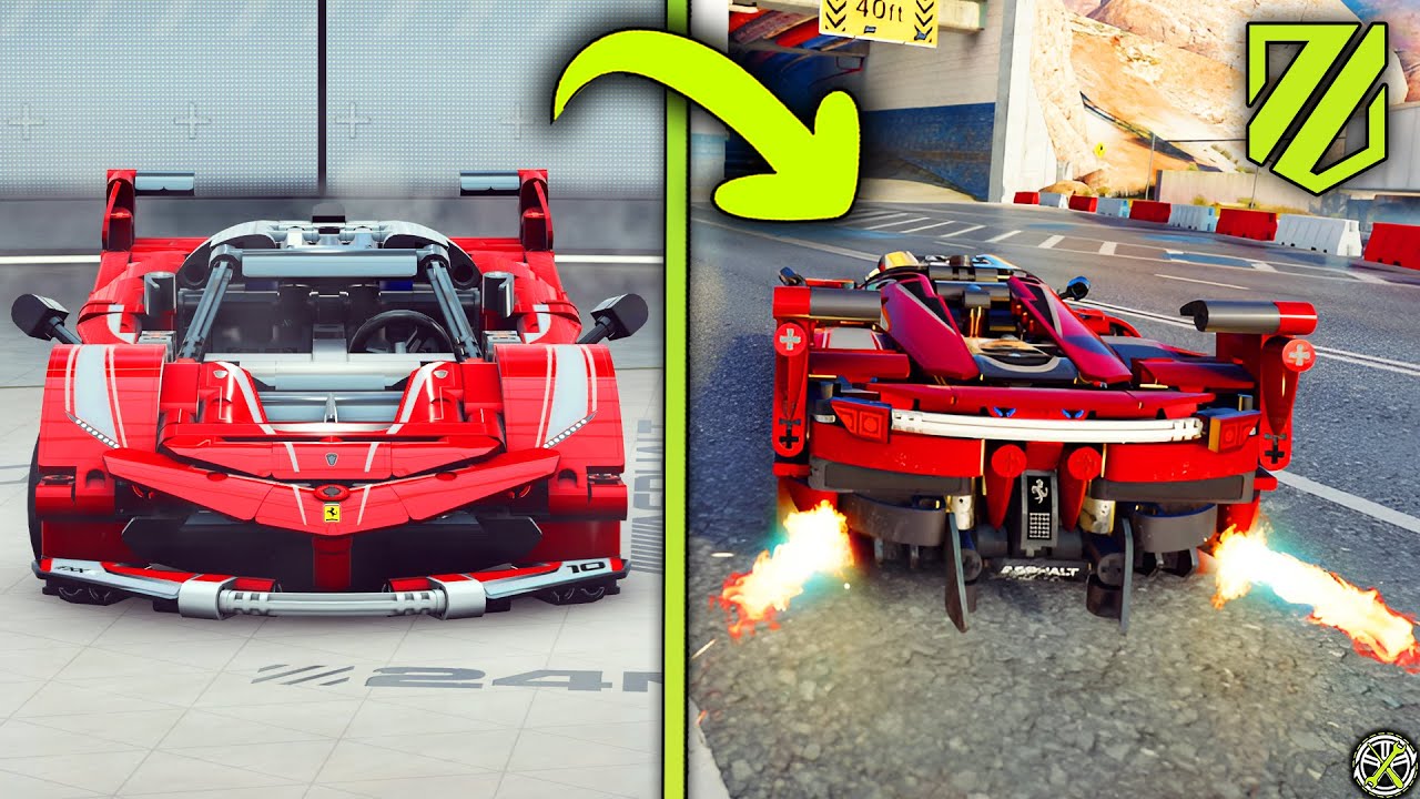 I UNLOCKED & TESTED the LEGO Ferrari FXX K: Asphalt Legends RTG #808