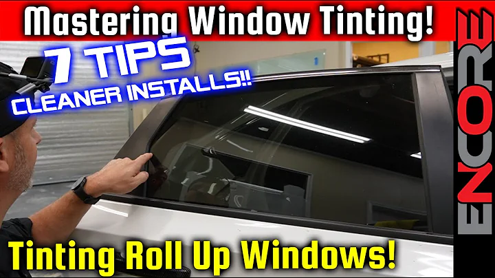 7 PRO Tips For a Cleaner Install 🫧 Roll Up Window Tinting For Beginners 👊 DIY