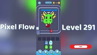 🎮 Pixel Flow Level 291 Walkthrough | Go Answer 🧩✨