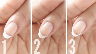 BSCS | FRENCH GEL MANICURE FOR BEGINNERS, 3 WAYS!!