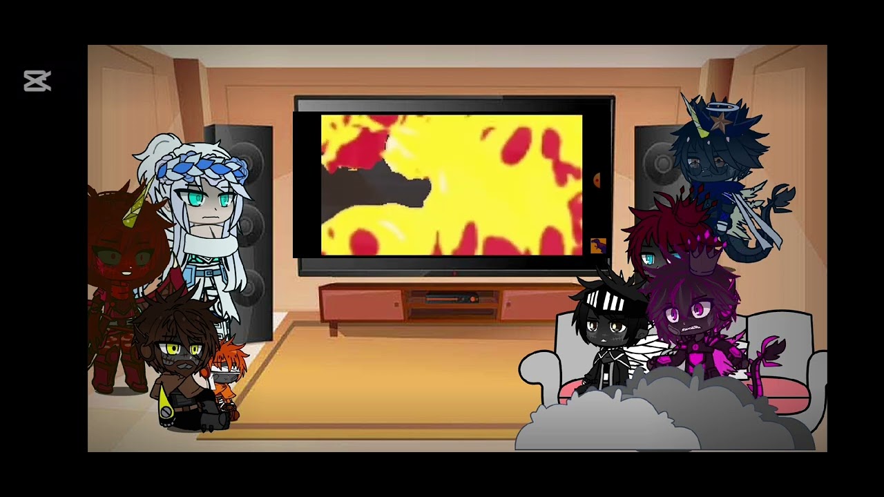 Kaijus react to KAIJU BATTLE ROYALE REMAKED BY @megatrex800