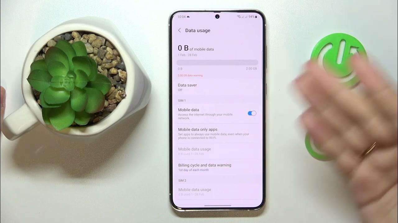 How to Check Data Usage on Samsung Galaxy S23+? s23plus YouTube