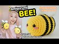 TUTORIAL CROCHET BEE | Bahasa Indonesia | Krosya Crochet by JANINE INTANSARI