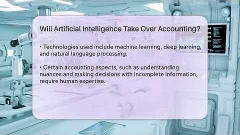 Will Artificial Intelligence Take Over Accounting? - Talking Tech Trends