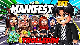 CRUSH ÜYESİ OLUP MANİFEST KIZLARINI TROLLEDİM! | roblox brookhaven 🏡rp