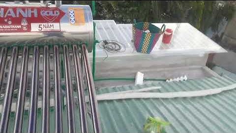 Ngày 30 06 Giao lắp ht máy NLMT Đại Thành Gold 160l Cao Cấp, an toàn, chuẩn nhất.