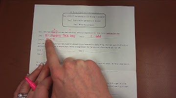 6th 5C Video 1 Writing Expressions