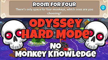 BTD6 Odyssey Guide || No Monkey Knowledge || Room For Four