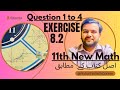 Exercise 8.2,Question 1 to 4||Chapter 8 1st year|11th Class Math New Book 2025|chapter 8 ex 8.2 New