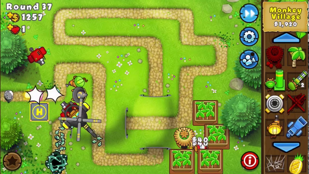 Bloons Tower Defense 5 1 Monkey Lane Impoppable YouTube bloons-tower-defense-5-1-monkey-lane-impoppable-youtube