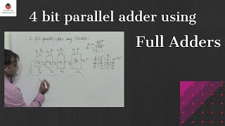 4 bit Parallel adder using Full Adder | Simple design with explanation
