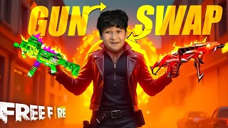 FREE FIRE: The HARDEST Gun Swap Challenge EVER!