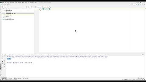 How to use Pycharm (Make Projects, Packages, and Files)