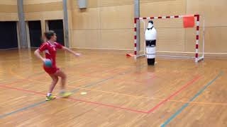 Shooting exercises in handball screenshot 4