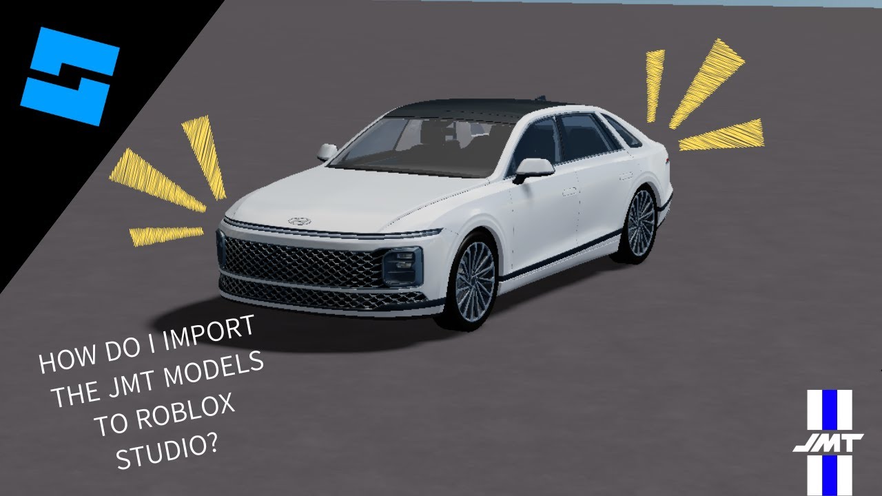 [Studio JMT Tutorial] HOW DO I IMPORT THE JMT MODEL TO ROBLOX STUDIO ...