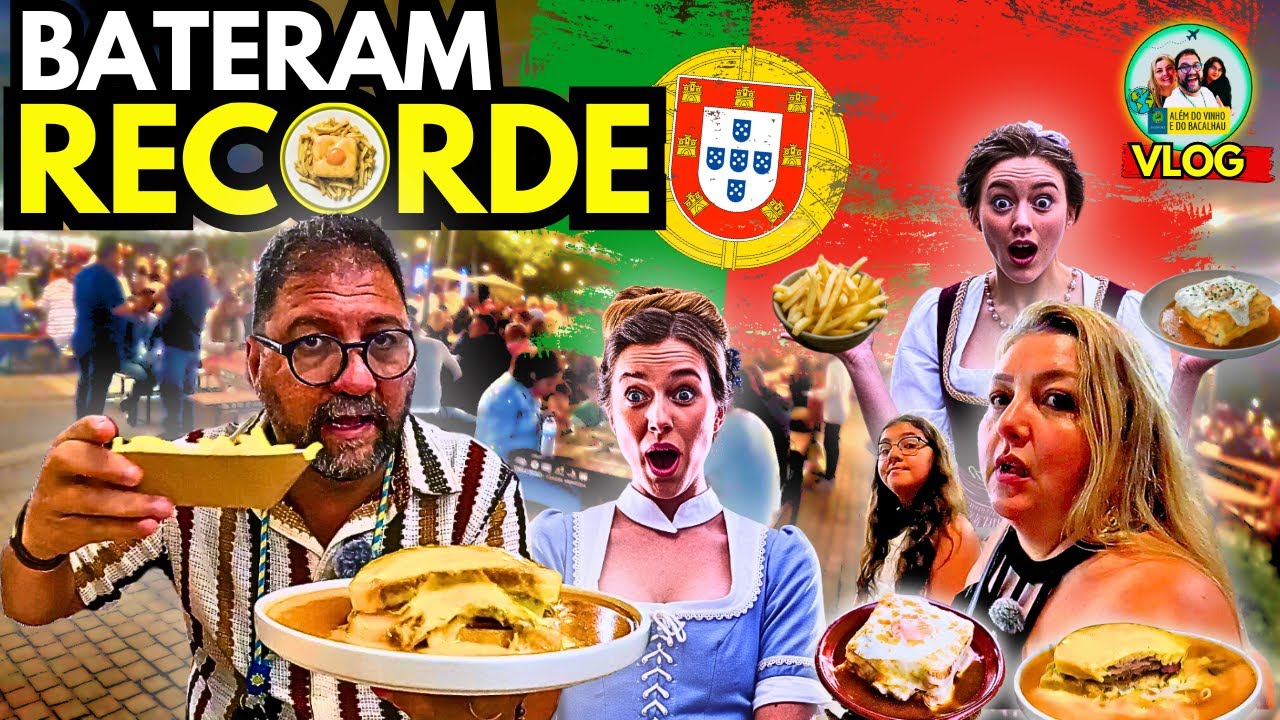😱 FOMOS AO MAIOR FESTIVAL DE FRANCESINHAS DO MUNDO EM PORTUGAL | BATEU O RECORDE | VILA DE SOBRADO