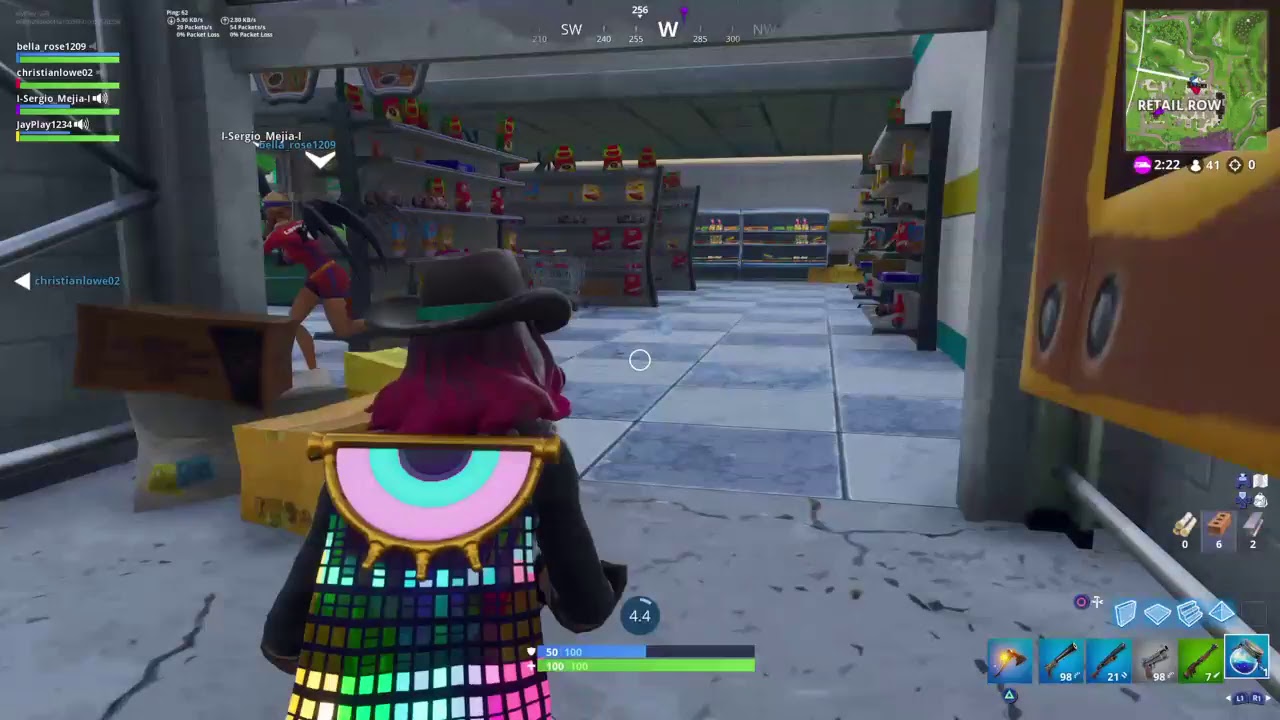 Fortnite playing random squads - YouTube