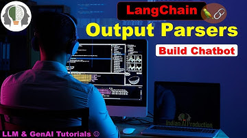 Master LangChain: Build a Chatbot with Output Parsers | Str & JSON Parser | LLM and GenAI Tutorial
