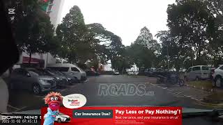 PMD Rushing out along carpark (03/11/25)