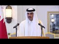 تصريحات مشتركة لسمو الأمير والرئيس الإيراني