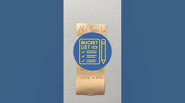 Create your bucket list with Zip Notes! Jot down dreams & make every moment count! #ZipNotes #Victor