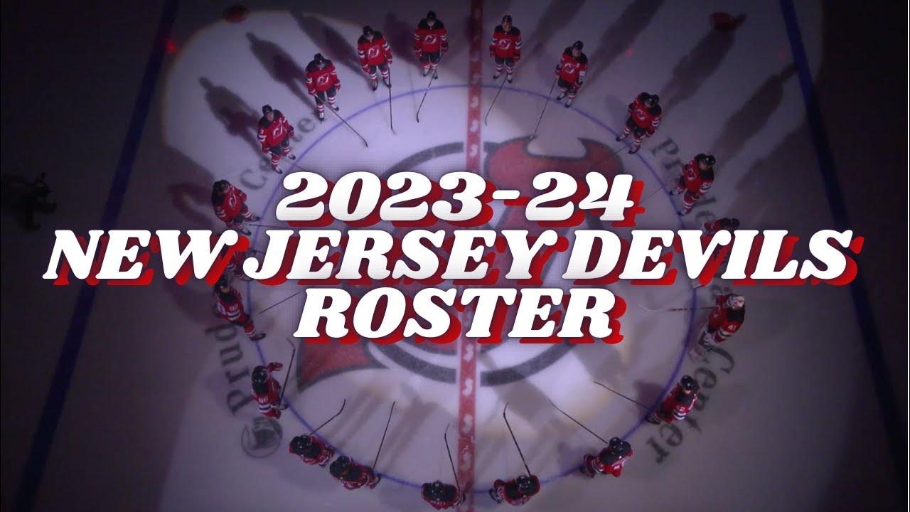 NJ Devils 202324 Opening Night Roster YouTube