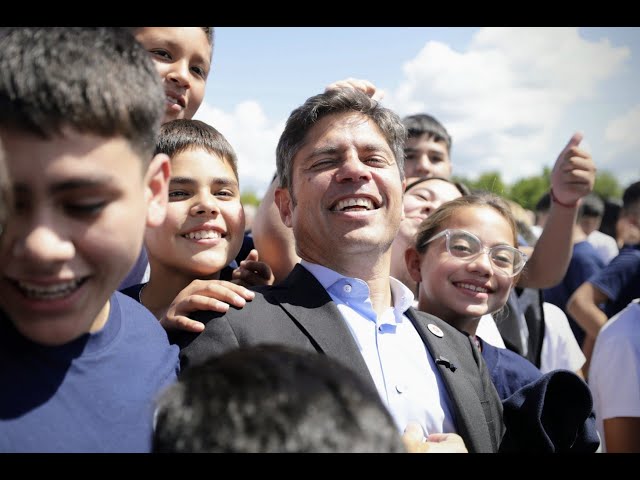 Inauguración de la Escuela Técnica N°2  en Ramallo
