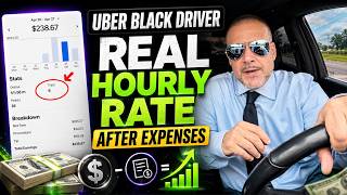Uber Black Driver Reveals His REAL Hourly Rate After Expenses