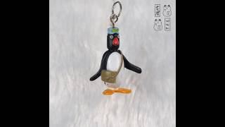 พวงกุญแจ ฟิกเกอร์ เพนกวิน พิงกุ 🍀 Figure Keychain , Pingu Penguin 📌 งานเก่า