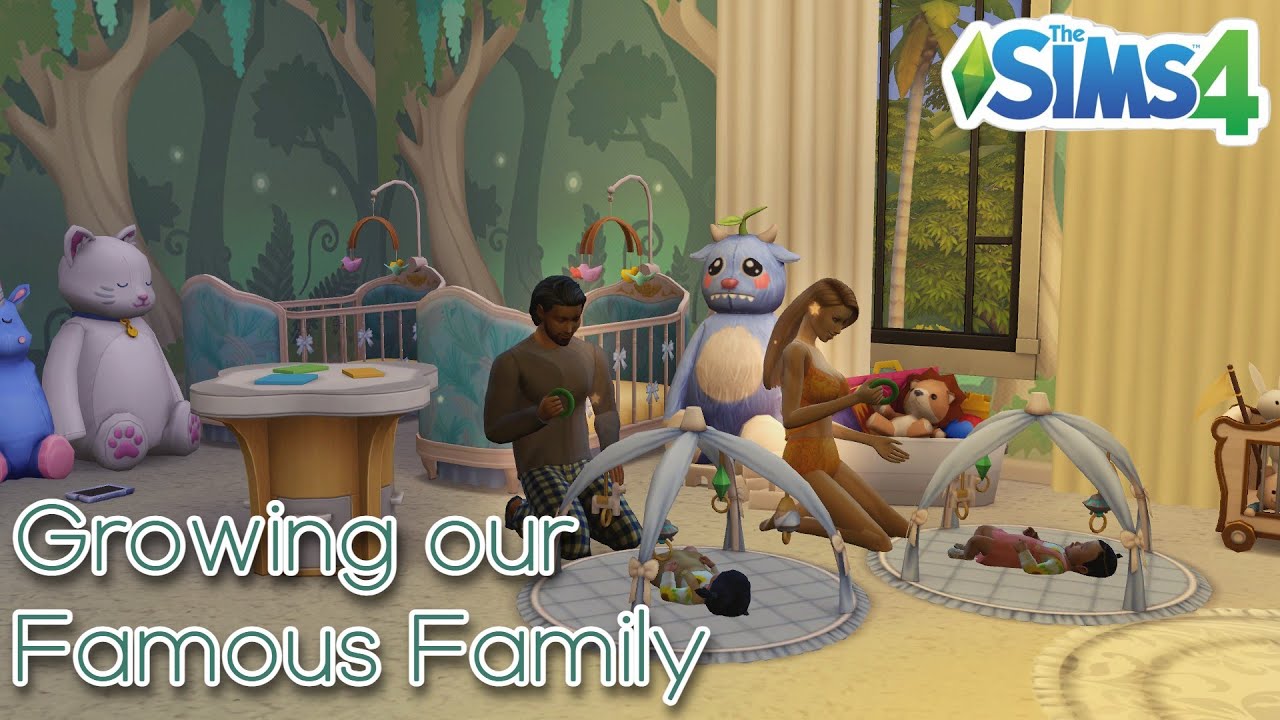The Sims 4 - Growing our Famous Family - Long-play no Commentary