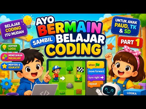 LET'S PLAY AND LEARN CODING PART 1 🤖 Basic Coding for Preschool, Kindergarten & Elementary Students