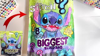[Paper DIY] Stitch Biggest Blind Bag Unboxing ASMR #blindbag #stitch #roblox #surprisegift