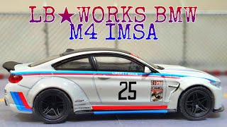 MINI GT LB Works BMW M4 IMSA 1/64 ミニカー 1/64スケール MINI GT「LB-WORKS BMW M4 